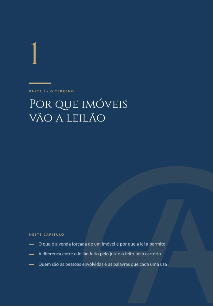 Página de abertura de capítulo do livro, vista no celular